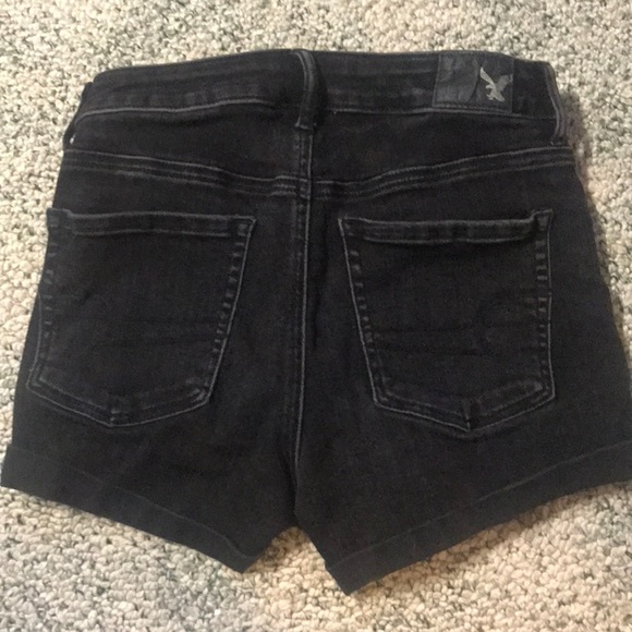 Black American Eagle Shorts - Picture 2 of 3